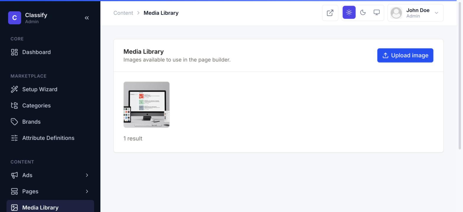 Media library
