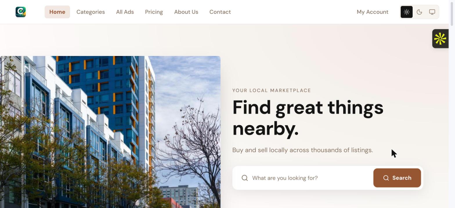 Classify public homepage